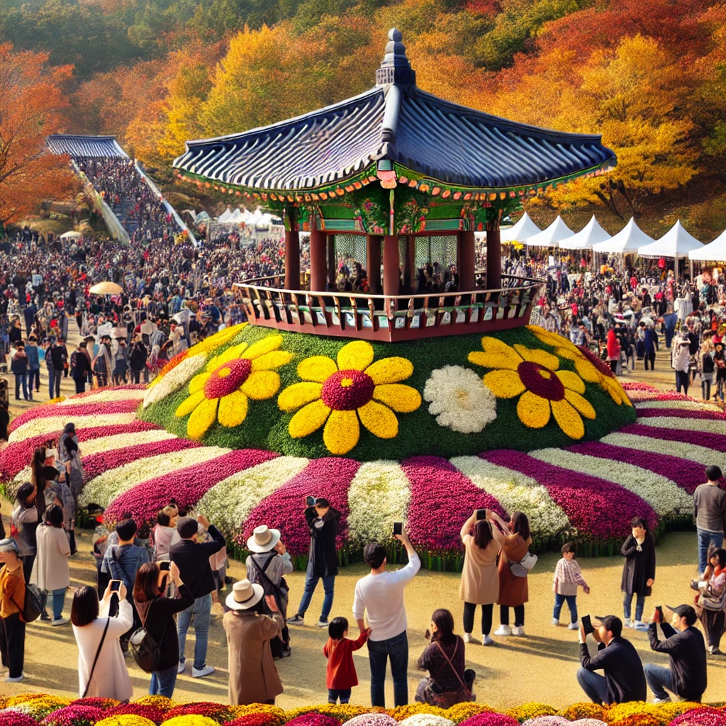 마산 가고파 국화축제